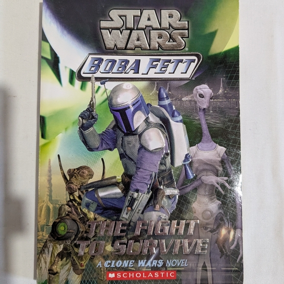 Star Wars Books Boba Fett The Clone Wars Lot of 5 Softcover Scholastic 2002-04 - Picture 3 of 13